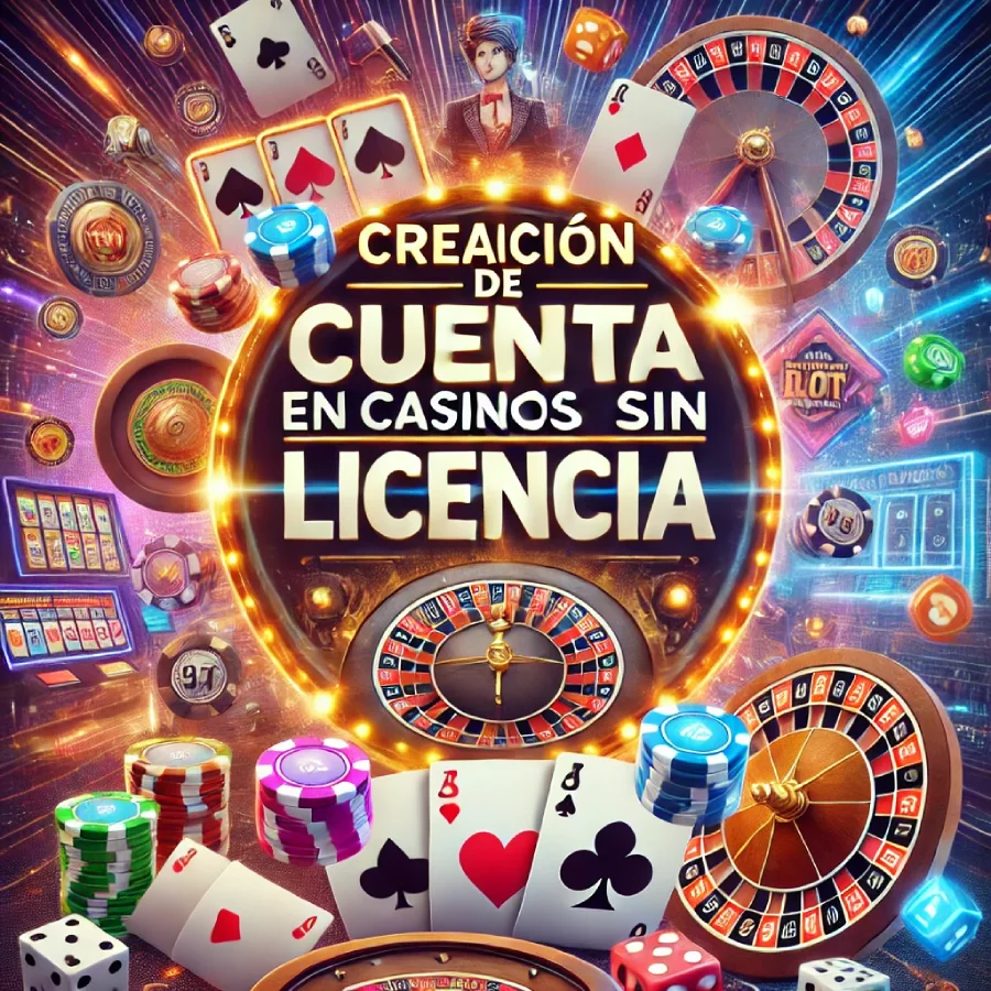 Creación de Cuenta en Casinos Sin Licencia